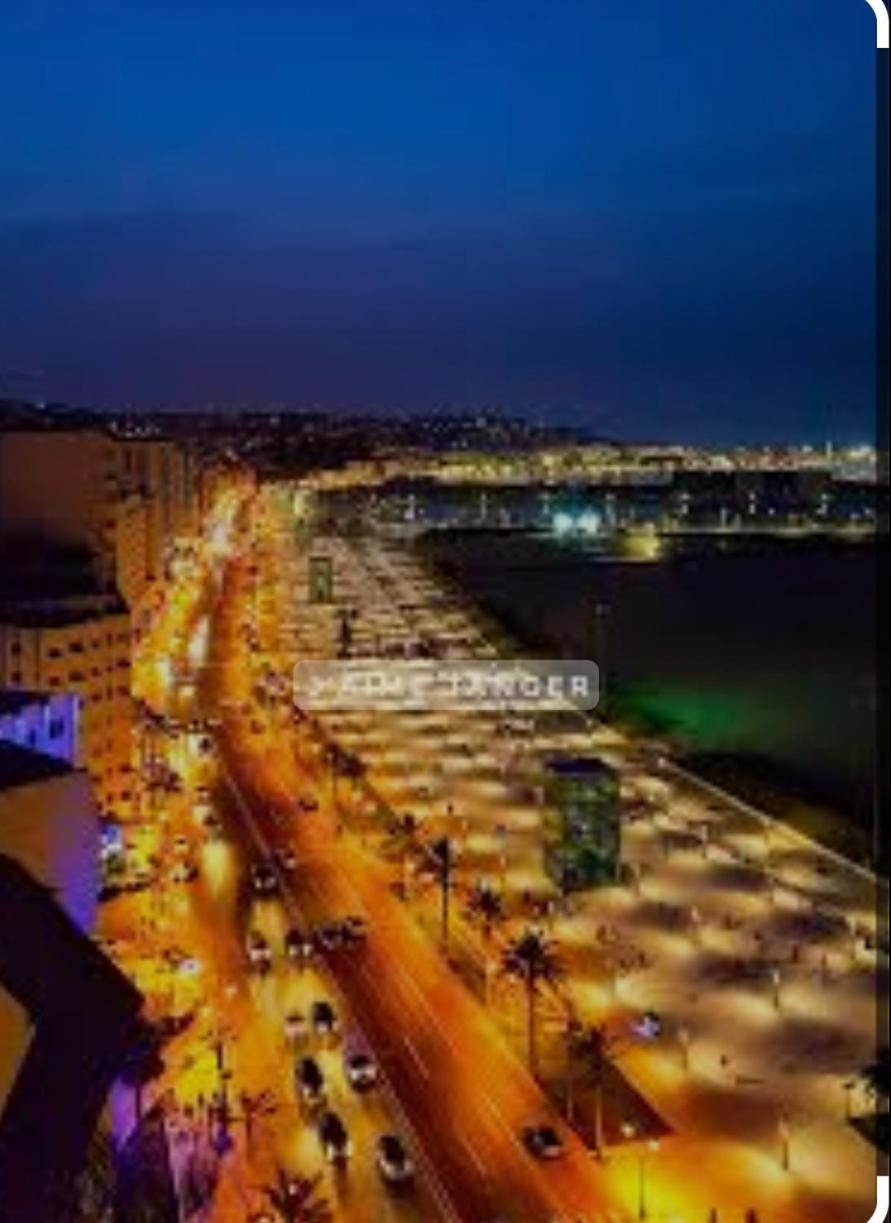Appartement Centre 600M Plage Tanger Extérieur photo